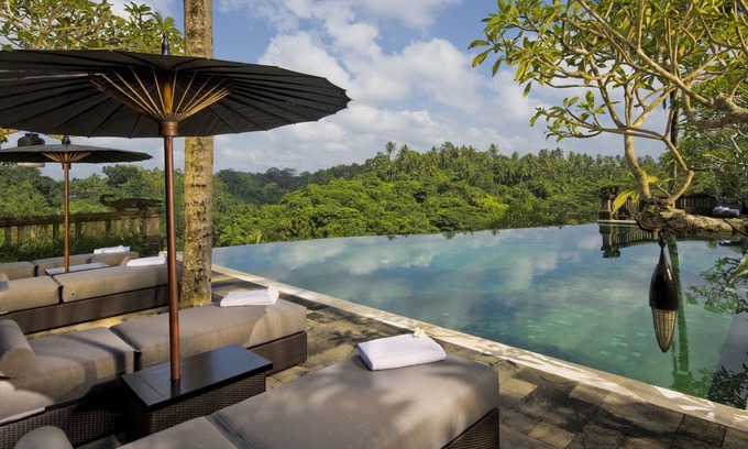 Melayang Villa | Villa Bukit Naga, Villa de lujo de 6 camas con cascada y jardín cerca de Ubud