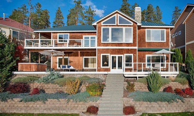 Helios Hills Casa | Impresionante vista / Waterfront Home en el lago Chelan