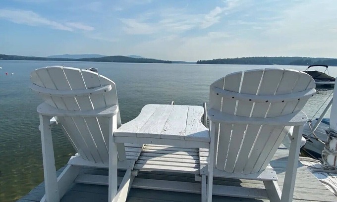 Weirs Beach Casa | Stunning Views and More on Lake Winnipesaukee Sleeps 8