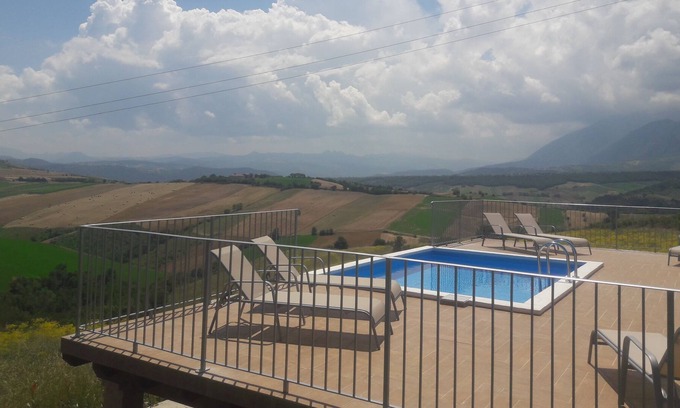 Casoli Apartamento | IMPRESIONANTES VISTAS DESDE APARTAMENTO Y PISCINA
