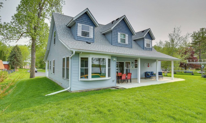Waterville Casa | Stunning Waterville Home on Tetonka Lake!
