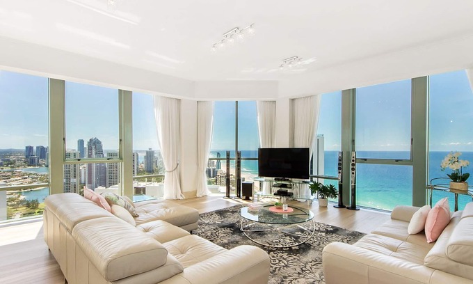Surfers Paradise Apartamento | Nivel 37 Sub Penthouse Vistas increíbles - 3 Dormitorios