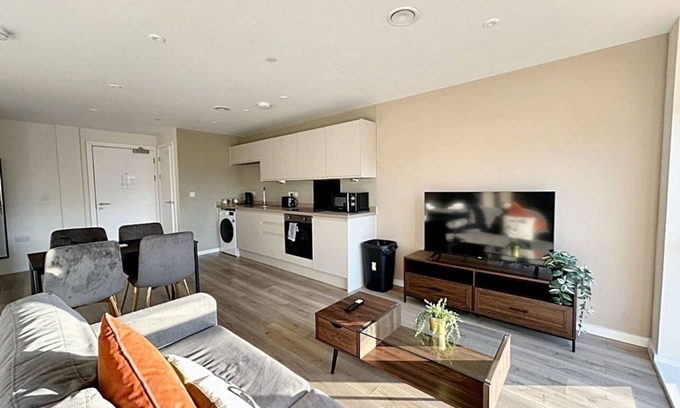 Everton Apartamento | Stylish 1BR Flat Liverpool City Centre