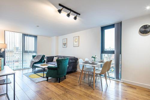 Sheffield City Centre Apartamento | Stylish 2 Bed Apt 104 - City Centre, FREE Parking, Coffee Machine & Netflix - Hosted by Stay Host Save