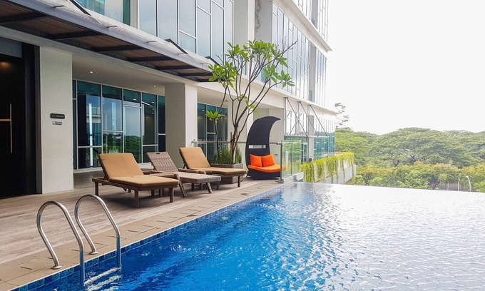 Tangerang Apartamento | Stylish 2BR at Brooklyn Apartment near Alam Sutera