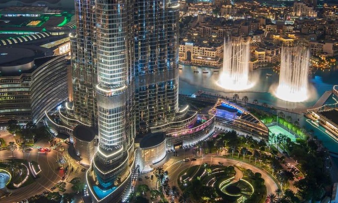 Downtown Dubai Apartamento | Stylish 3BR with Balcony Burj Khalifa & Fountain Views Near Dubai Mall