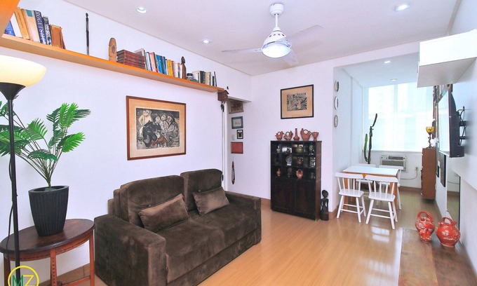 Leblon Apartamento | Elegantes y confortables 2 habitaciones en Leblon