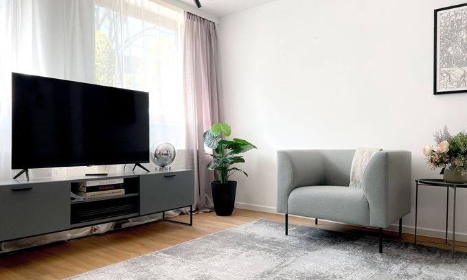 Wellingsbuttel Apartamento | Stylish apartment near the Hamburg-Alstertal nature reserve.