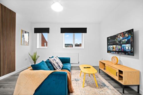 Cradley Heath Apartamento | Stylish Apartment - Netflix - Fast WiFi - Parking - Top Rated 4MH