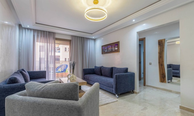 Semlalia Apartamento | Stylish apartment with swimming pool, sauna and hammam in central Marrakech