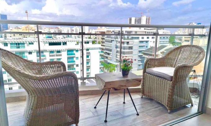 Downtown Santo Domingo Apartamento | Stylish Centric Apt great View