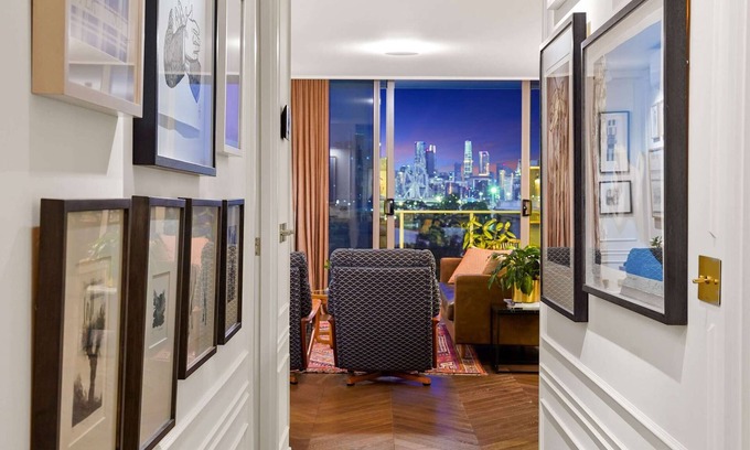 Footscray Apartamento | Stylish Executive Apt Stunning views/city skyline