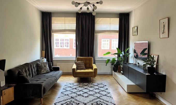 Scheldebuurt Apartamento | Stylish & luxurious 3-BR apartment with roof terrace near RAI - also long term