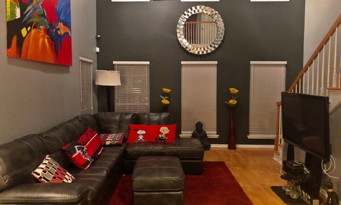 Sandy Springs Condominio | Loft de lujo SUPER BOWL: 2 habitaciones x 2 baños en suites