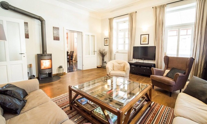 Most na Soci Apartamento | Stylish Penthouse with large terrace