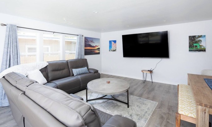 San Luis Obispo Casa | Stylish Retreat | Patio, Grill, Sleeps 7 w/ Game Room