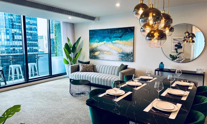 Southbank Apartamento | Stylish Southbank apartment Plus Free Parking for 2 Cars