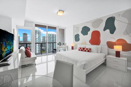 Downtown Miami Apartamento | Stylish Studio Icon, W Hotel Waterfront Building