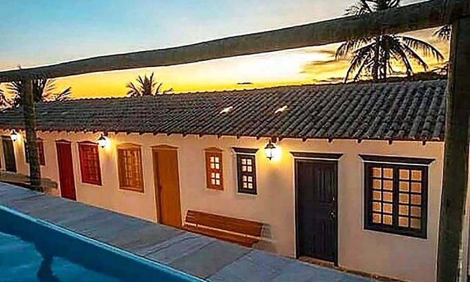 Porto Grande Apartamento | Suíte em Pousada c piscina e natureza em Meaípe/ES