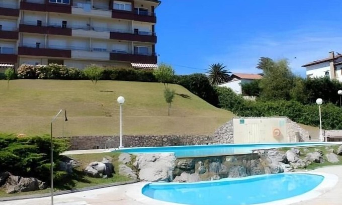 Suances Apartamento | Suances con garaje privado, piscina , pie de playa