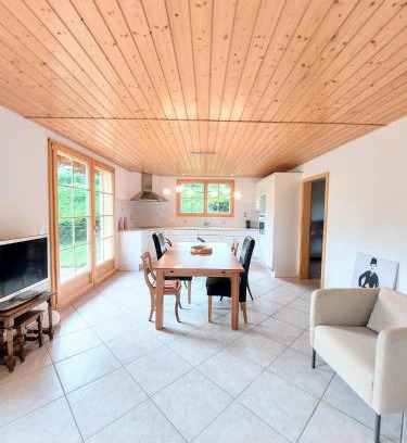Aubonne Apartamento | Sublime et calme 3,5p Terrasse et Jardin