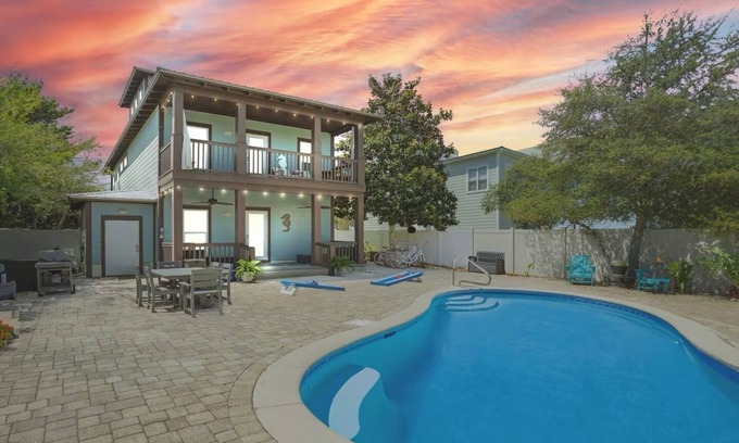Village of Sugar Beach Casa | Sugar Hill Hang-Pool, Golf Cart, Dogs OK, Sleeps 12