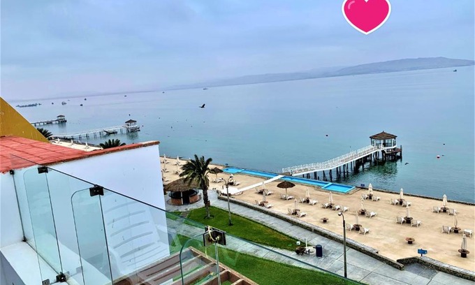 Pisco Apartamento | Suite 1 Fila Vista Bahía Paracas- La Velas 601 T1