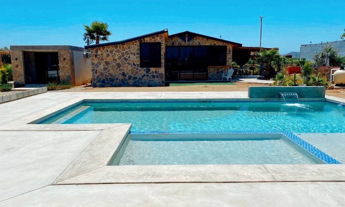 Valle de Guadalupe Cabina | suite 2 En Finca de Piedra Valle-corazón del Valle