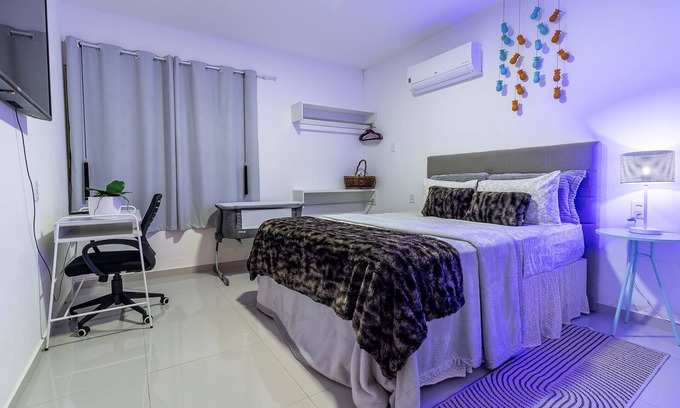 Jatiuca Apartamento | Suite 30 meters from the sea with fast internet