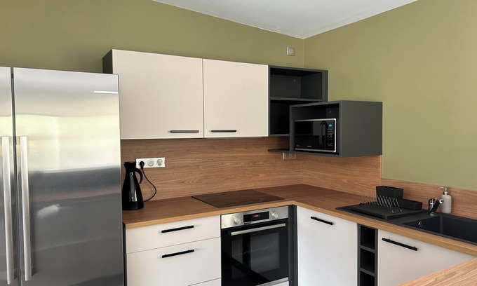 Solesmes Apartamento | Suite Avec Jaccuzi Privé à 45km du Mans
