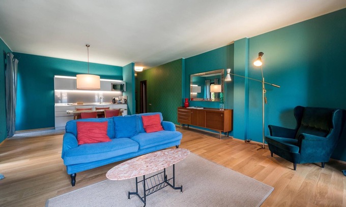 Riva Apartamento | Suite "Carpa" a few steps from the lake with panoramic view. Lounge bar and swimming pool