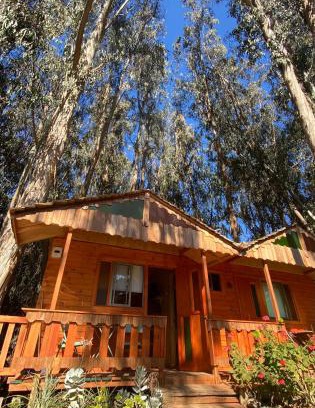 Isla Negra Cabina | Suite con DESAYUNO SOLO PARA DOS Ó Cabañas familiares Los PINARES DEL MAR -Pet friendly