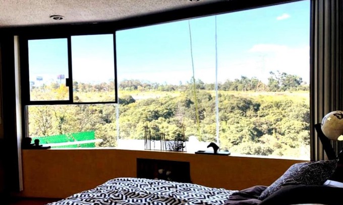Lomas de Guadalupe Casa | Suite con Vistas Panoramicas Verdes, Santa Fe