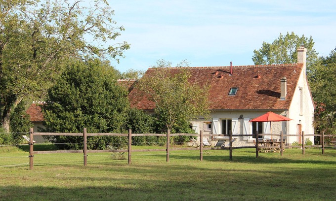 Fontaines-en-Sologne Apartamento | Suite Familiale Avec Jardin Entre Chambord et Cheverny. Idéal Pour les Familles