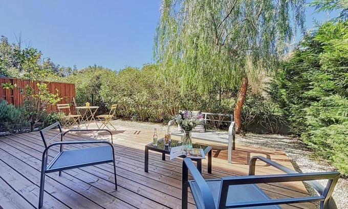 Antibes Apartamento | Suite Jardin Signature - 2P & Pool - Beach 3km