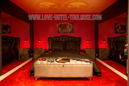 Fontaine Lestang Apartamento | SUITE MIROIRS Love Hotel Toulouse