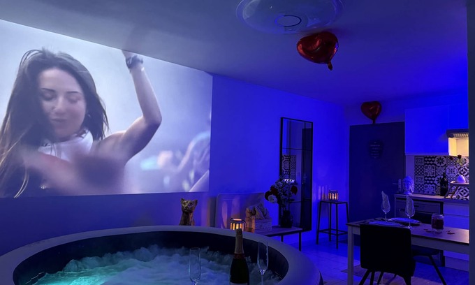 Avion Cama Y Desayuno | SuiteEdenSpa Appart'HôtelBienEtre Residence TerraceCovered Barbecue P-Gratuit
