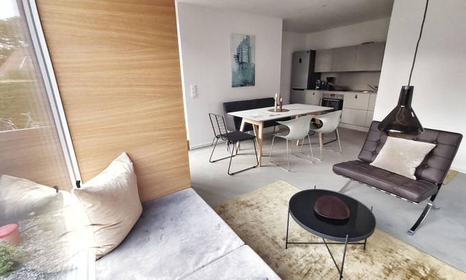 Norderney Casa | Summer loft shed XXXII (small modern vacation home with southwest-facing garden)