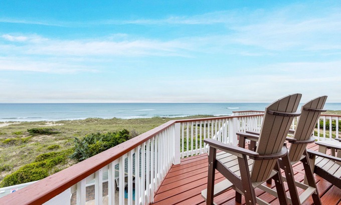 Hatteras Casa | SUMMER SAVINGS - Oceanfront w/ Private Pool, Hot Tub, Game Room, Putting Green