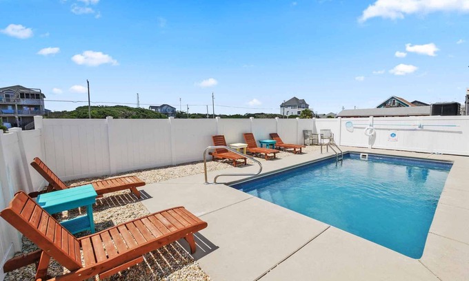 Buxton Casa | SUMMER SAVINGS - Oceanview with Saltwater Pool, Hot Tub, Elevator, and Game Room