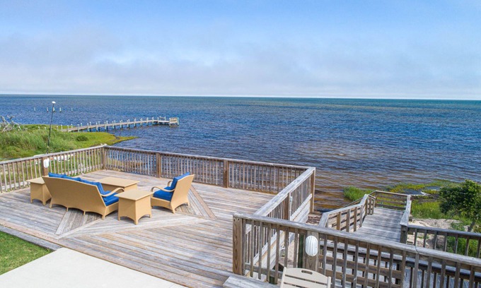 Buxton Casa | SUMMER SAVINGS - Soundfront Dog and Handicap Friendly w/ Pool, Hot Tub, Elevator