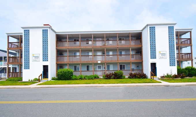 Ocean City Condominio | Summer Winds 202E-bayside 28th St, Free WiFi, Pool, W/D, AC