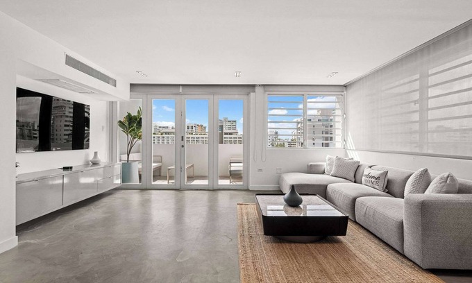 Condado Apartamento | Sun Drift Views | Modern in the Heart of Condado