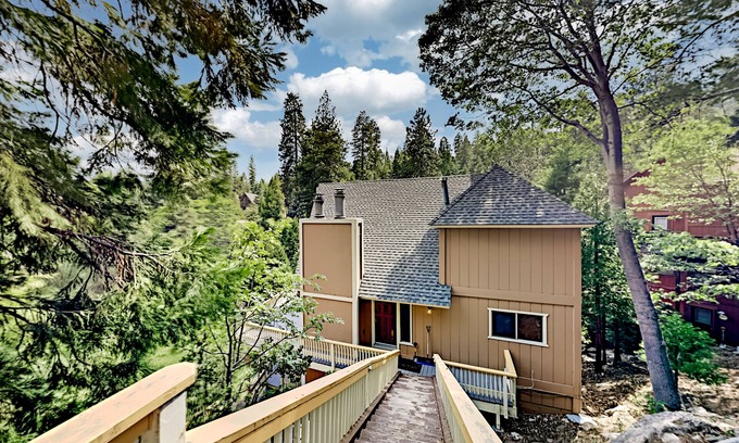 Blue Jay Casa | Sun-filled, Blue Jay home with 2 decks, game room & Lake Arrowhead views