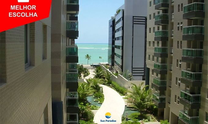 Jatiuca Apartamento | Sun Paradise - Lindo apto borde del mar