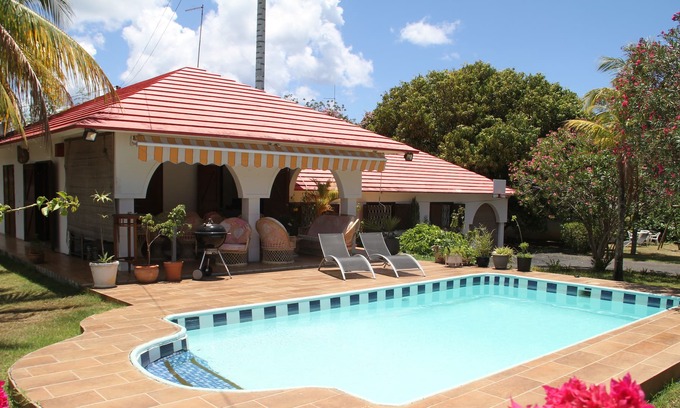 Pointe aux Canonniers Villa | VILLA SOL EN LA PLAYA IMMOCLAIR A 5 mn a pie