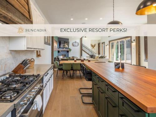 Cle Elum Casa | Suncadia 4 Bdrm Resort Core Home 4 King En Suites