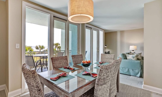 Fernandina Beach Condominio | Sunkissed Escape with spectacular views