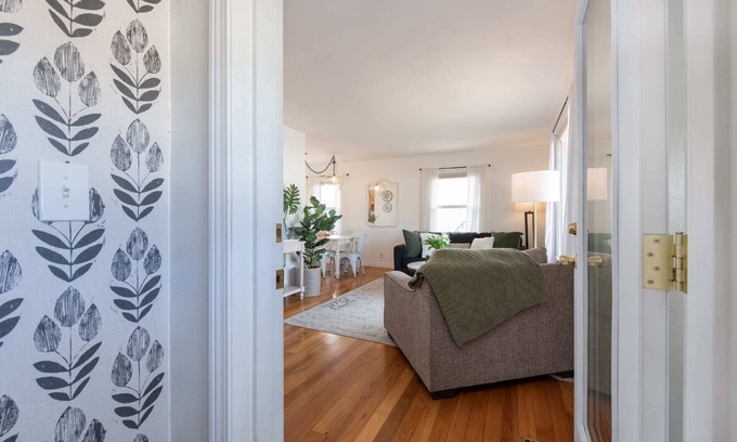 North Spokane Casa | Sunlit Scandi House - Large Yard, Great Location!