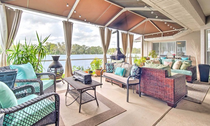 Brooksville Casa | Sunny Brooksville Getaway w/ Furnished Lanai!